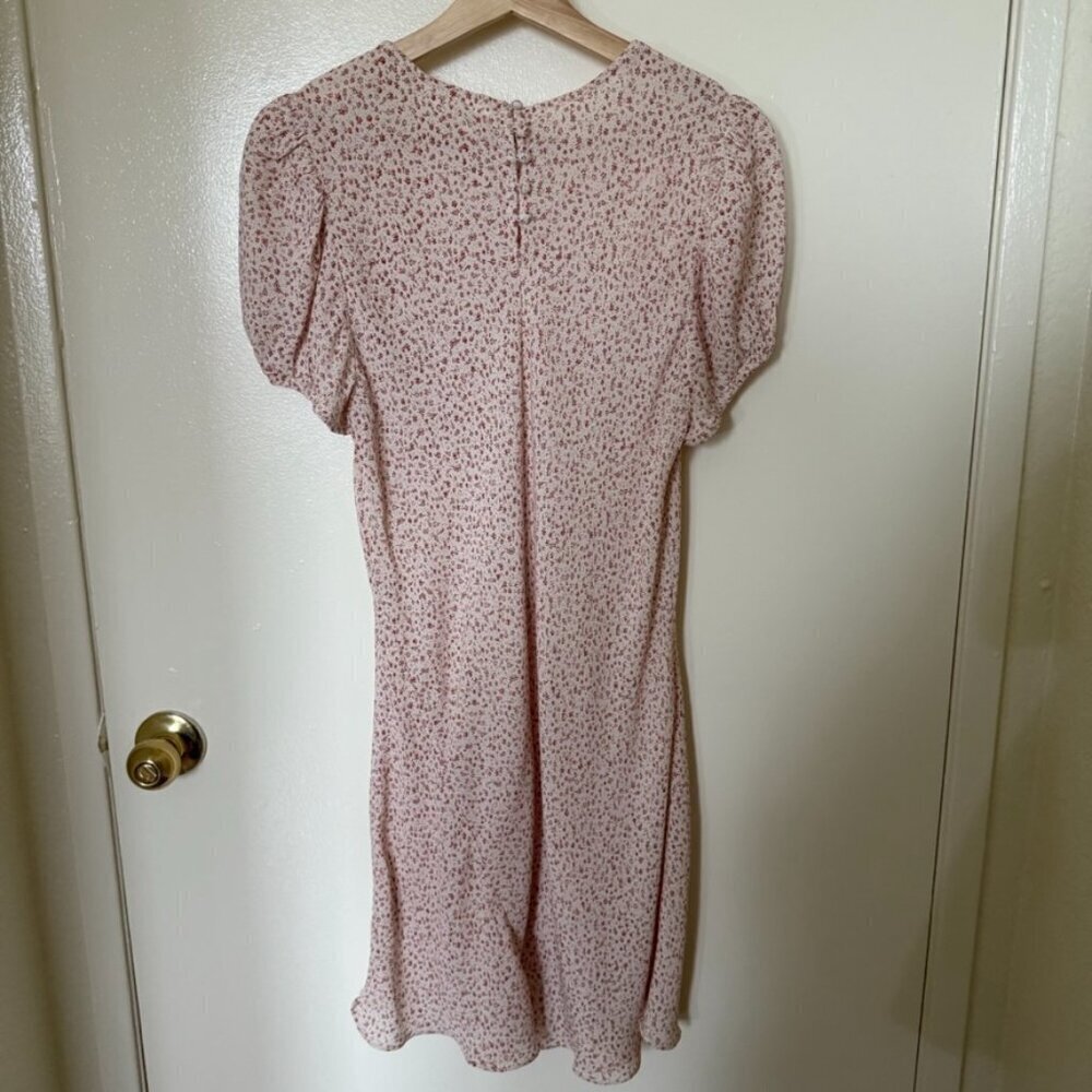 Doen Ortigia Floral Ditsy Mini Dress In Rosepink XL - Picture 8 of 10